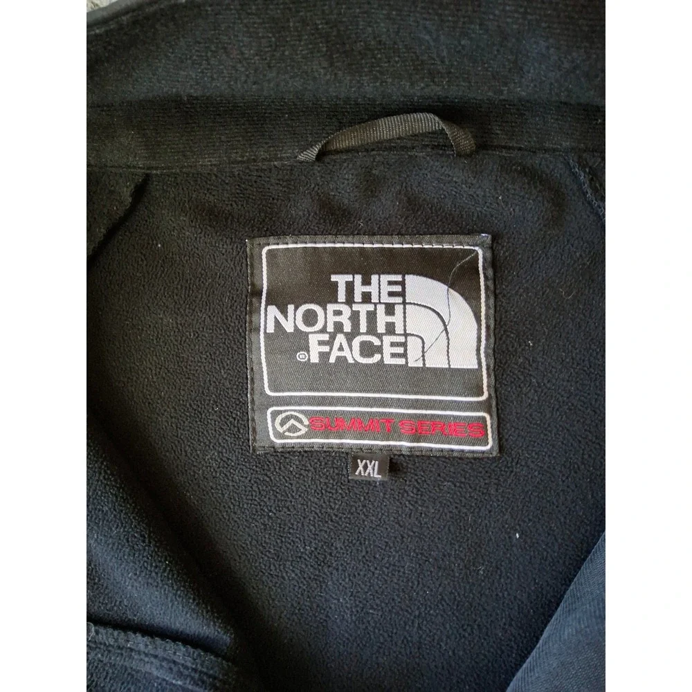 The North Face Summit Series Softshell Jacket Mens XXL Black Full Zip Coat